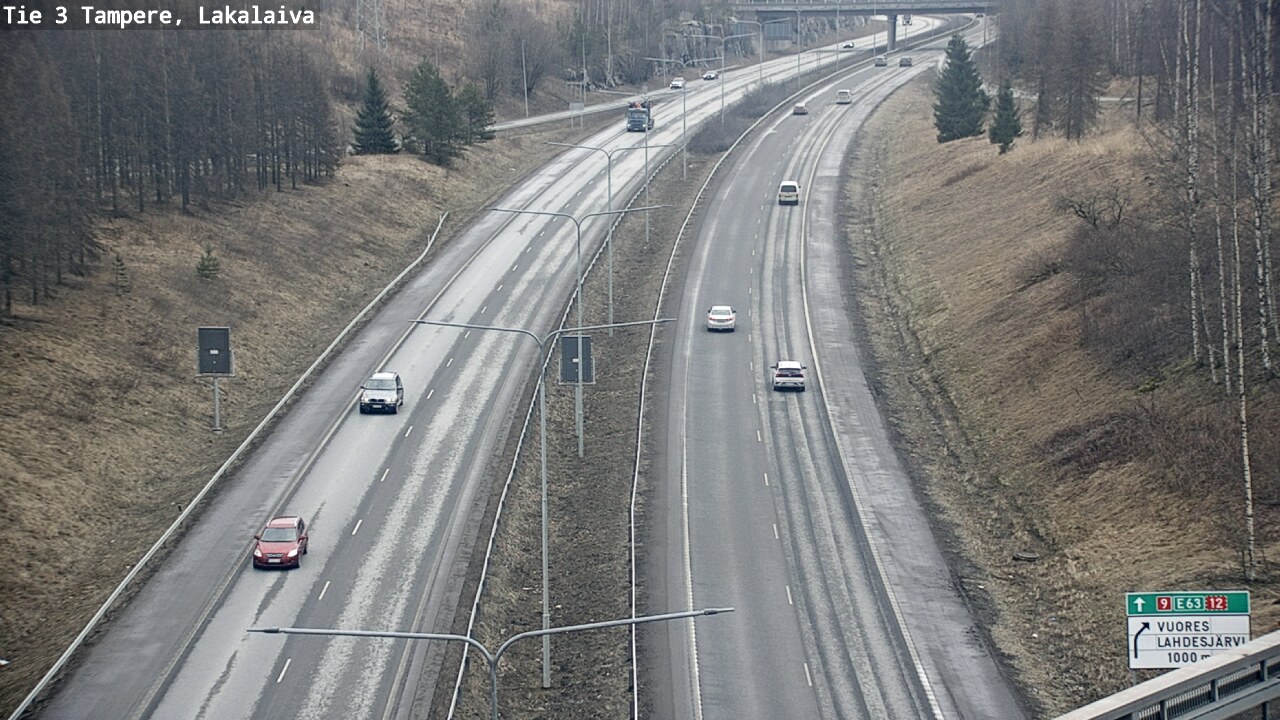 Kelikamerat Kuva Tie 3 Tampere, Lakalaiva, Tampere, Pirkanmaa