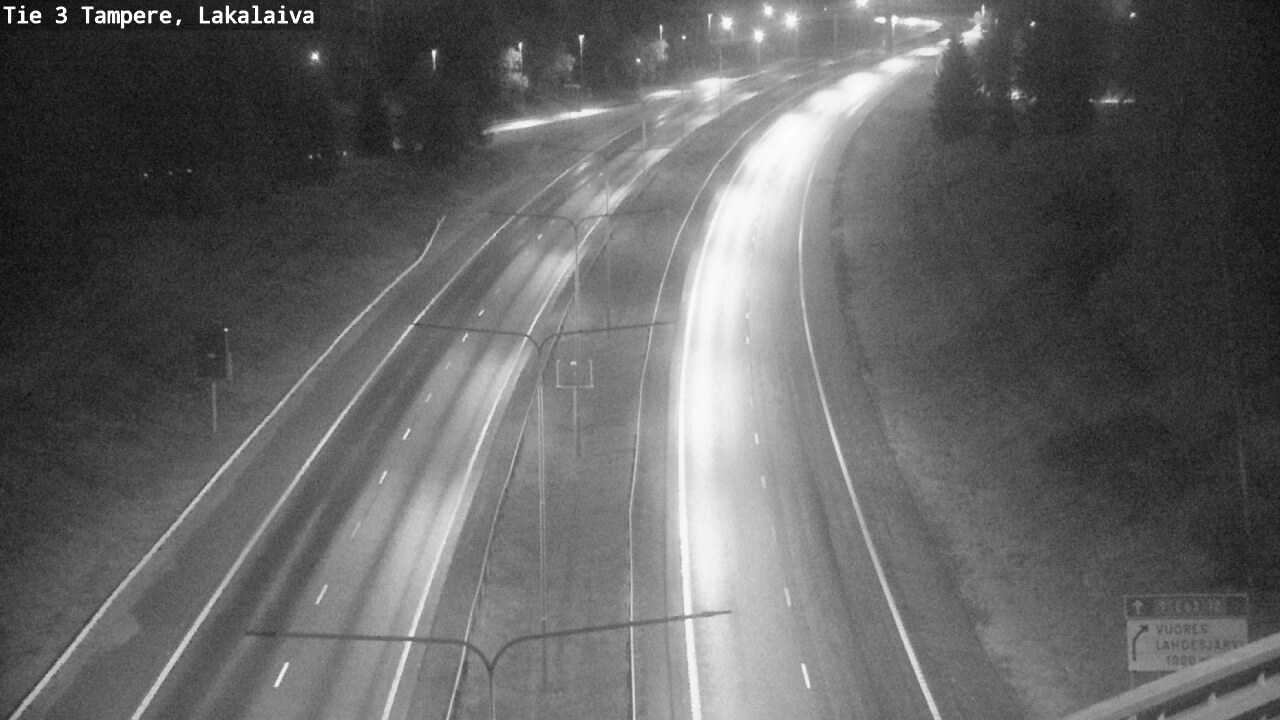 Weather Camera Image Road 3 Tampere, Lakalaiva, Tampere, Pirkanmaa