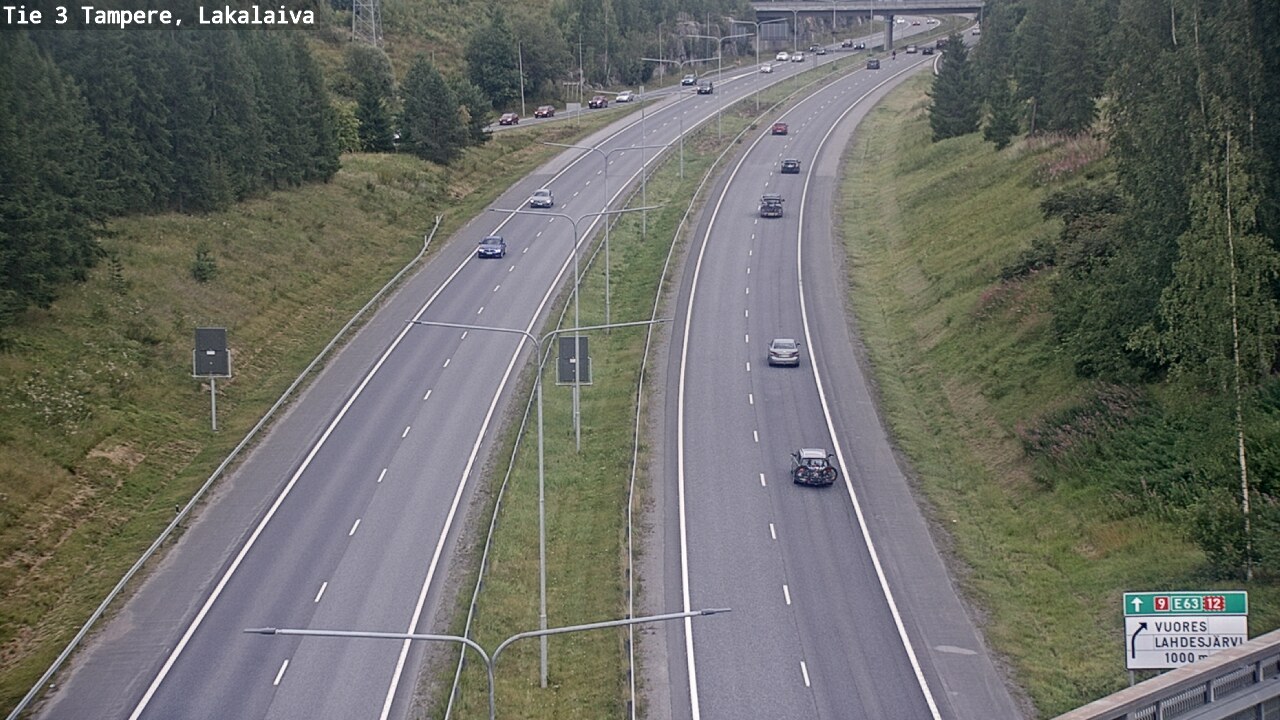 Kelikamerat Kuva Tie 3 Tampere, Lakalaiva, Tampere, Pirkanmaa