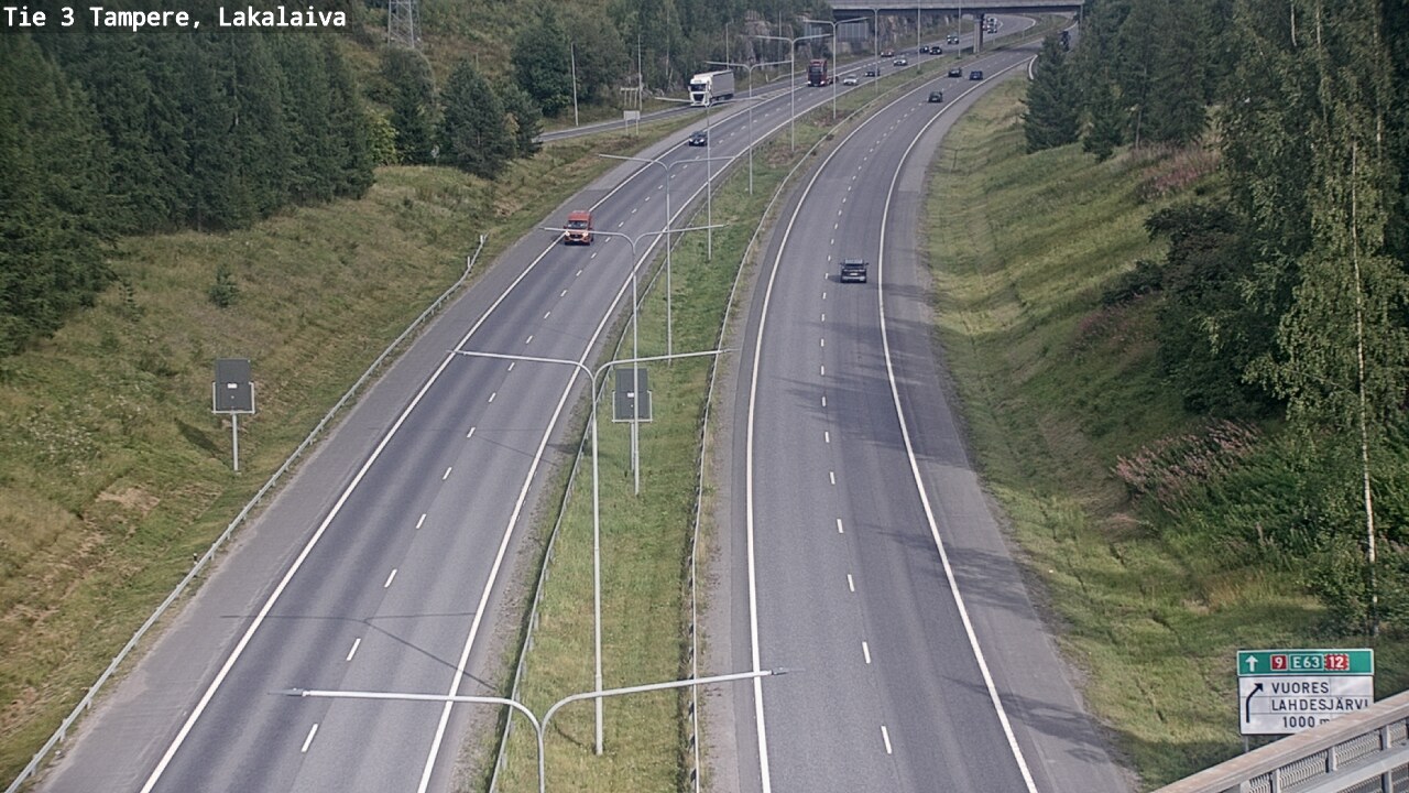 Kelikamerat Kuva Tie 3 Tampere, Lakalaiva, Tampere, Pirkanmaa