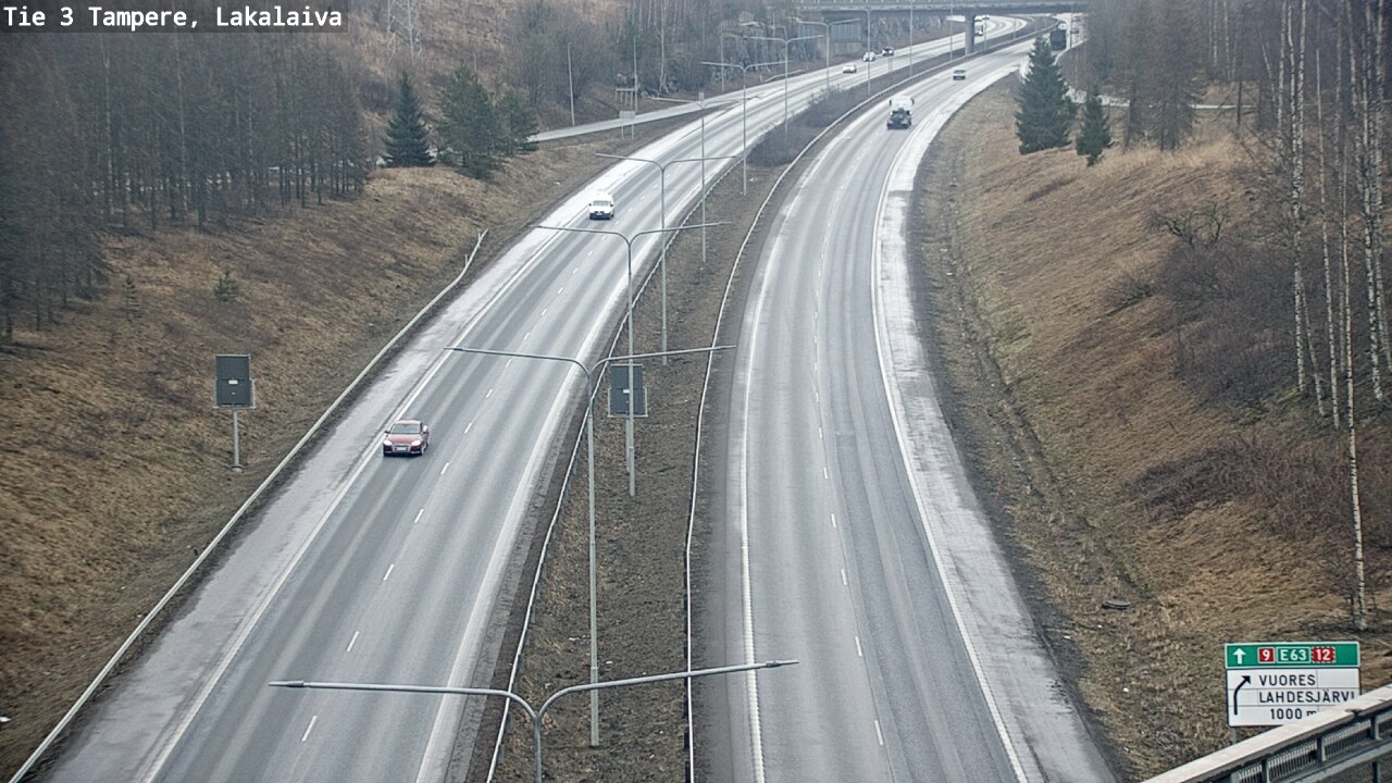 Kelikamerat Kuva Tie 3 Tampere, Lakalaiva, Tampere, Pirkanmaa