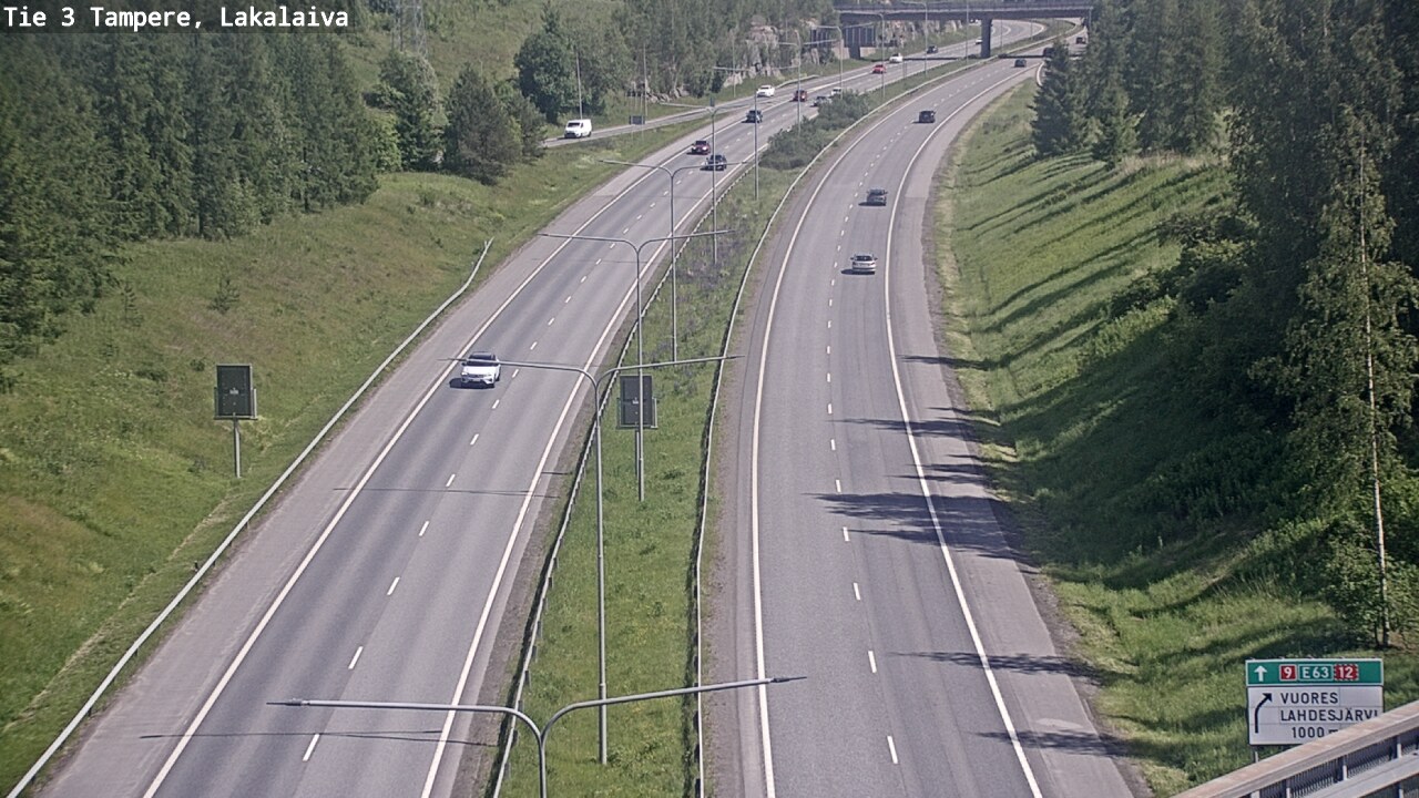 Kelikamerat Kuva Tie 3 Tampere, Lakalaiva, Tampere, Pirkanmaa