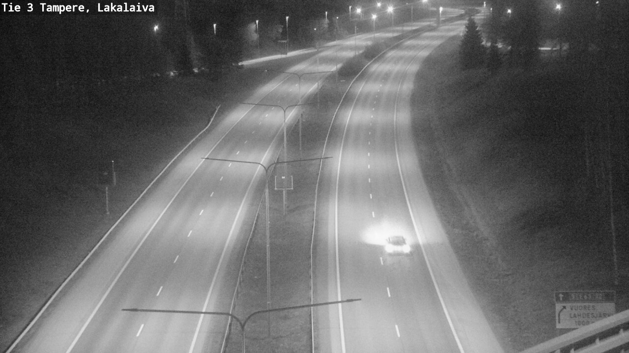 Weather Camera Image Road 3 Tampere, Lakalaiva, Tampere, Pirkanmaa