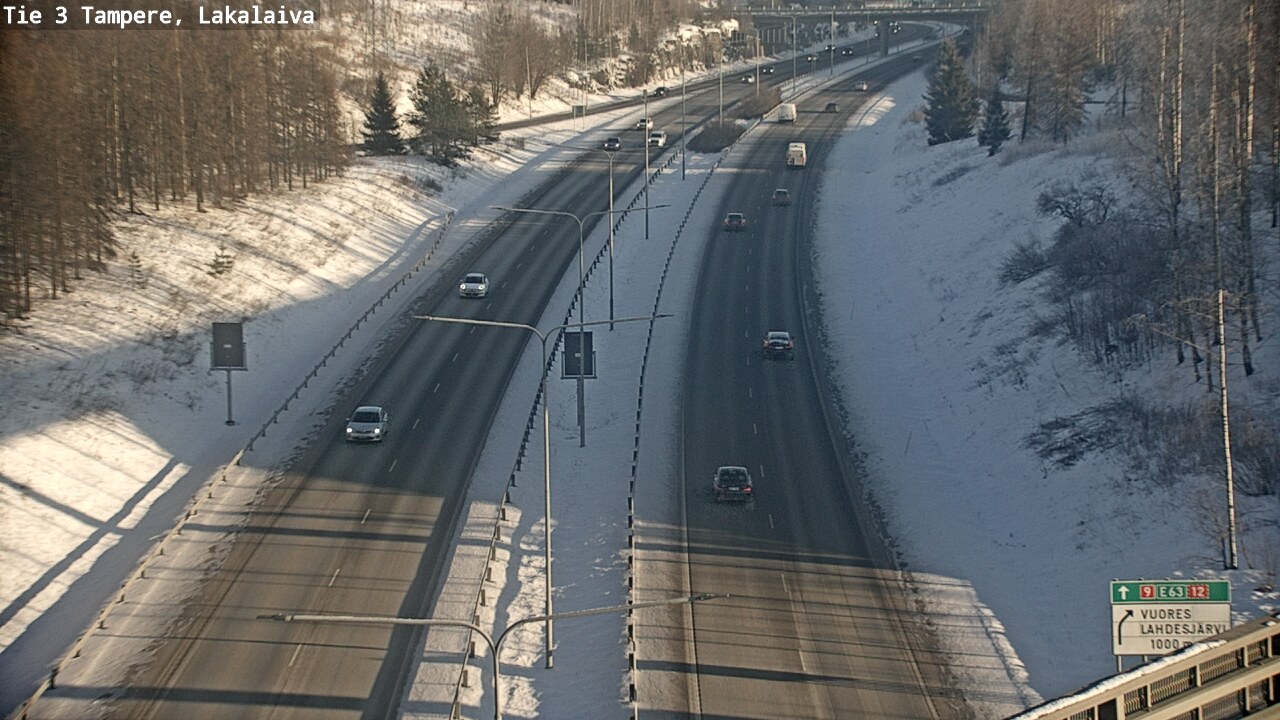 Kelikamerat Kuva Tie 3 Tampere, Lakalaiva, Tampere, Pirkanmaa