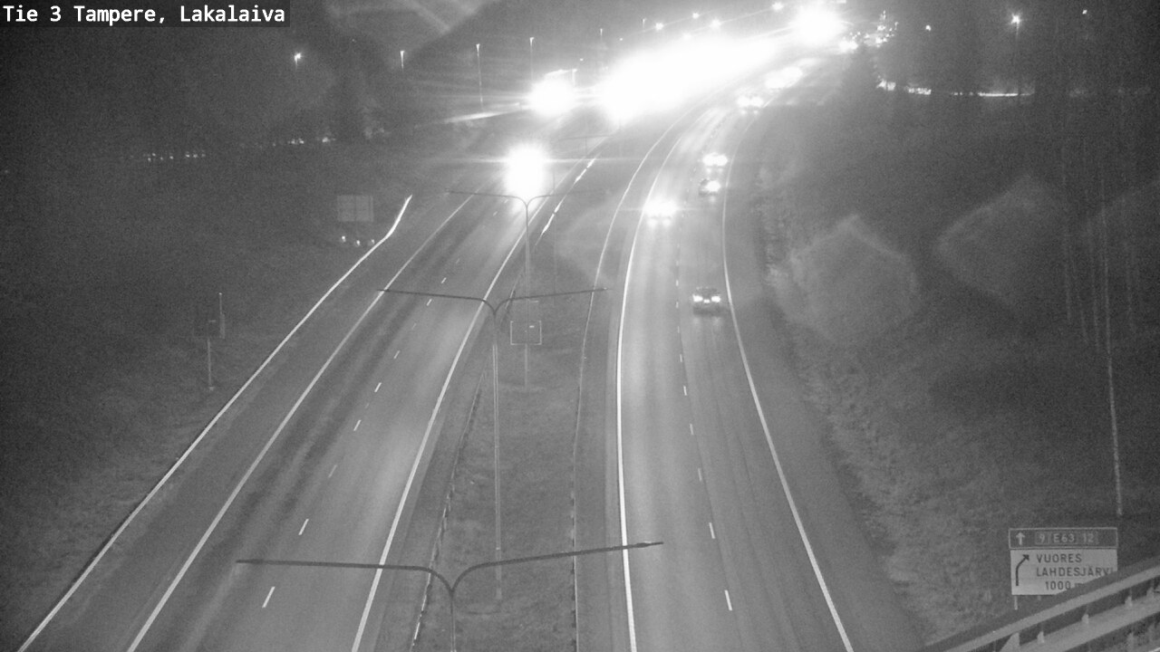 Kelikamerat Kuva Tie 3 Tampere, Lakalaiva, Tampere, Pirkanmaa