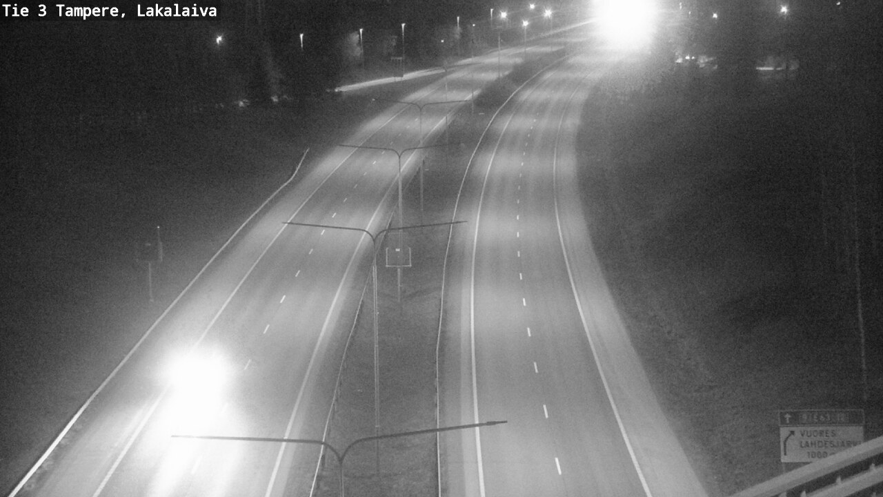 Weather Camera Image Road 3 Tampere, Lakalaiva, Tampere, Pirkanmaa