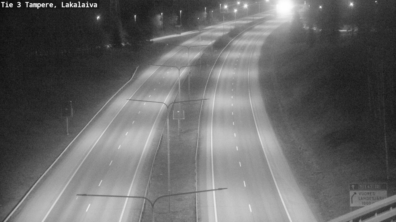 Weather Camera Image Road 3 Tampere, Lakalaiva, Tampere, Pirkanmaa