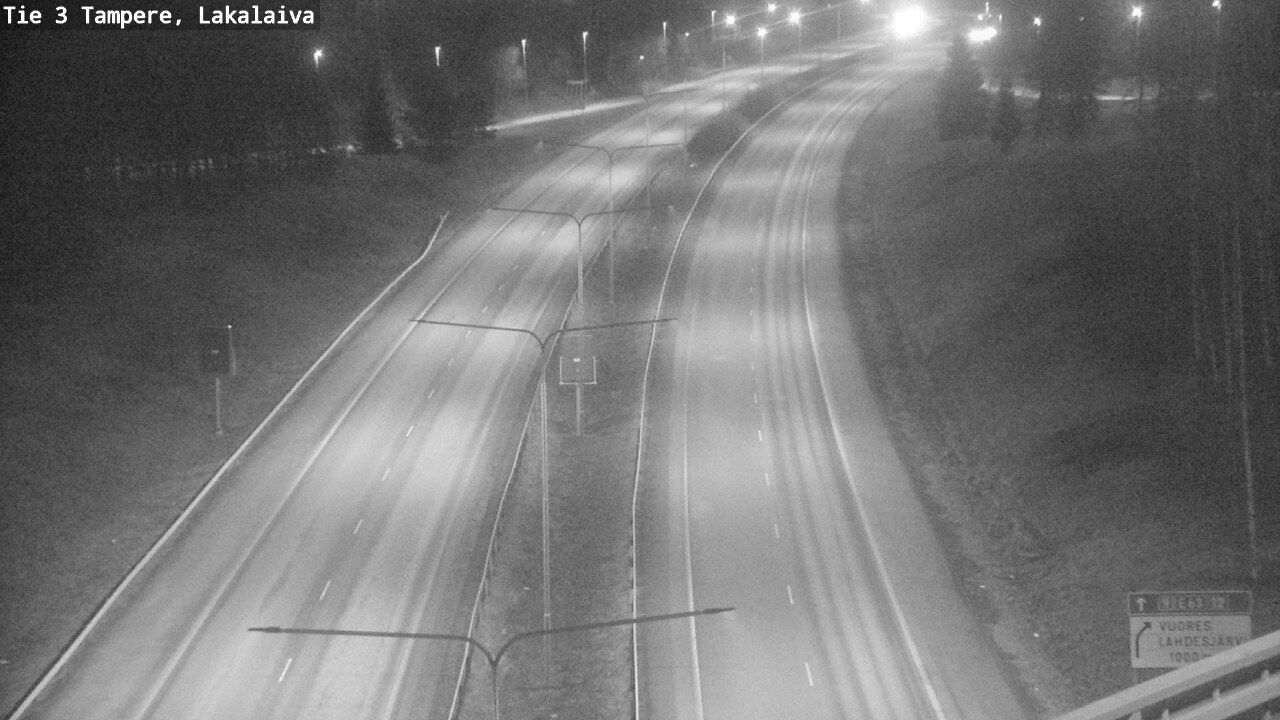 Weather Camera Image Road 3 Tampere, Lakalaiva, Tampere, Pirkanmaa
