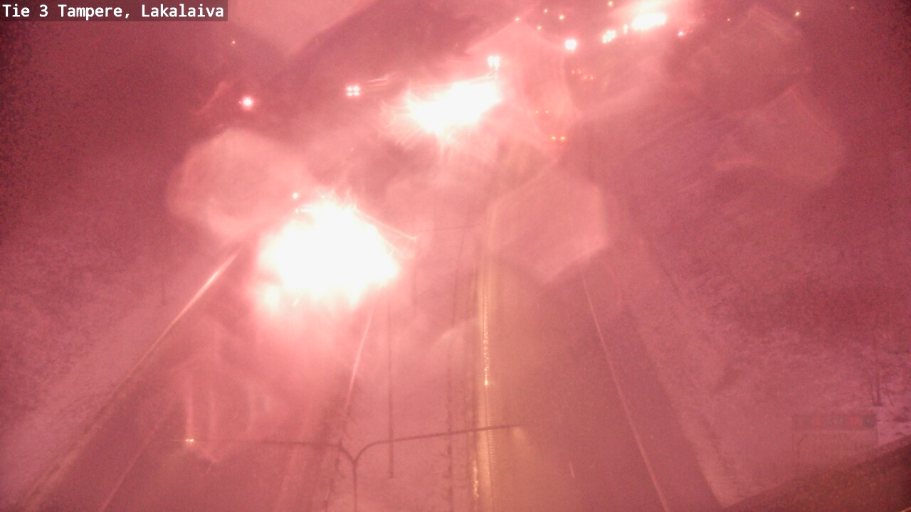 Weather Camera Image Väg 3 Tammerfors, Lakalaiva, Tampere, Pirkanmaa