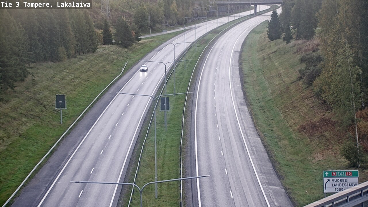 Weather Camera Image Road 3 Tampere, Lakalaiva, Tampere, Pirkanmaa