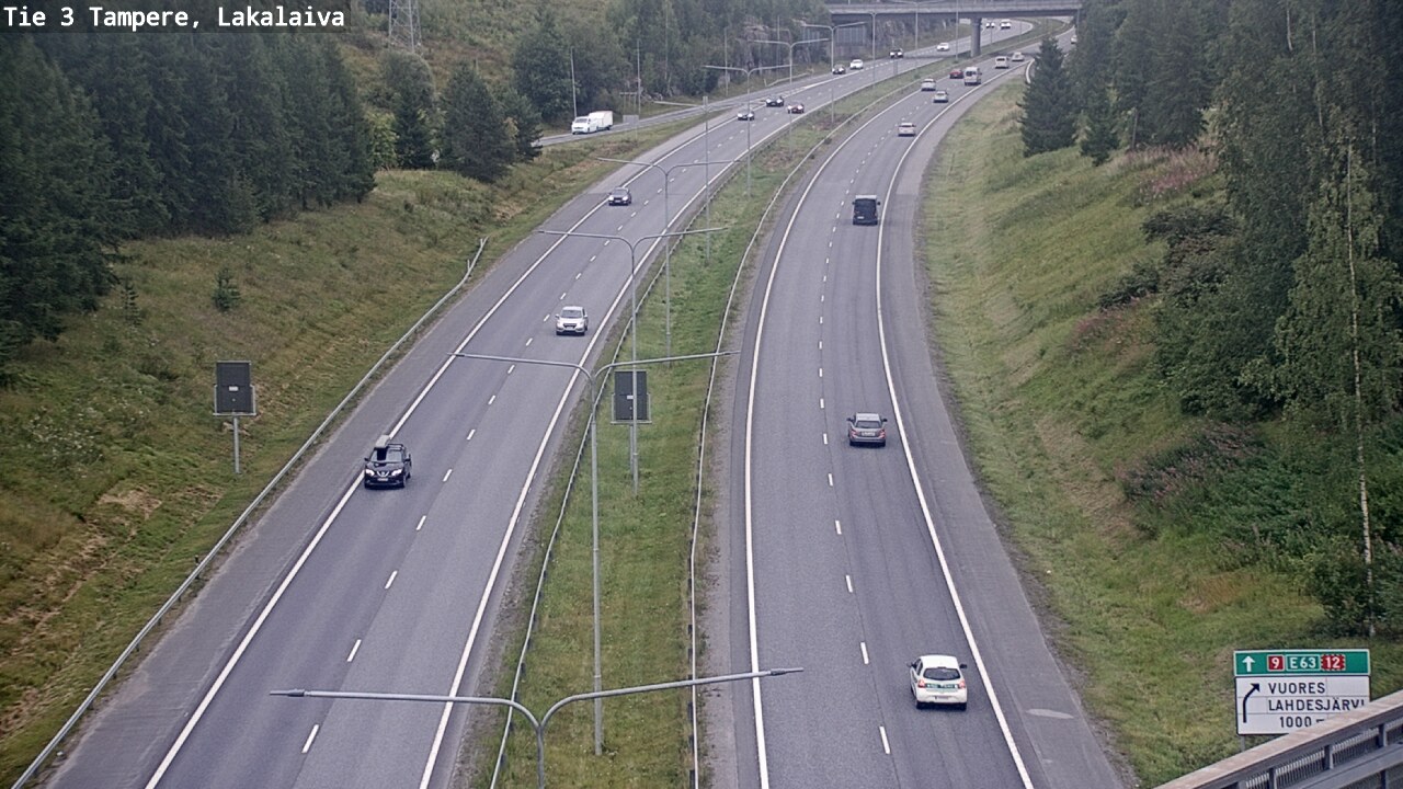 Weather Camera Image Road 3 Tampere, Lakalaiva, Tampere, Pirkanmaa