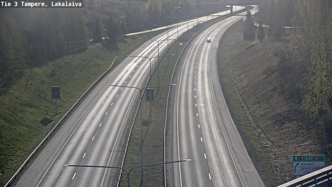 Weather Camera Image Road 3 Tampere, Lakalaiva, Tampere, Pirkanmaa