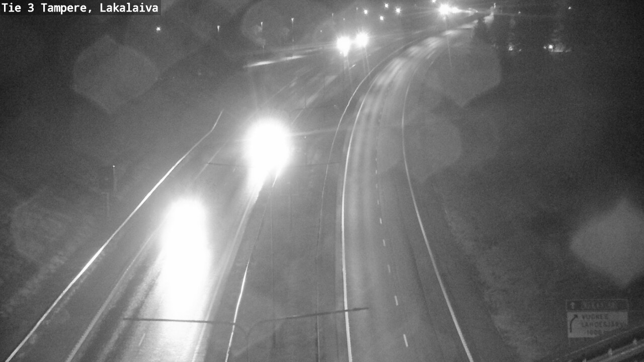 Weather Camera Image Road 3 Tampere, Lakalaiva, Tampere, Pirkanmaa