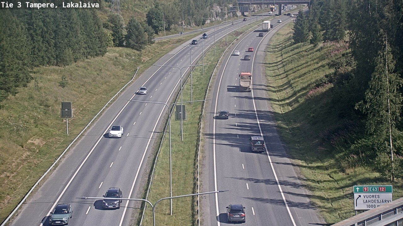 Kelikamerat Kuva Tie 3 Tampere, Lakalaiva, Tampere, Pirkanmaa