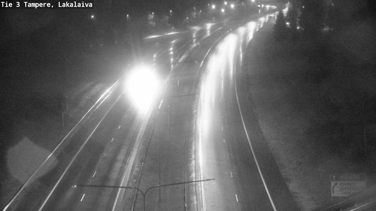 Weather Camera Image Road 3 Tampere, Lakalaiva, Tampere, Pirkanmaa