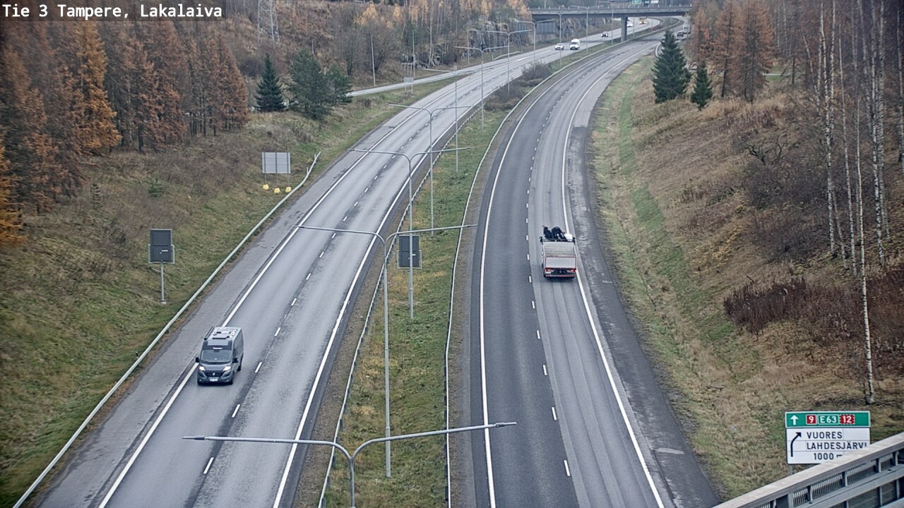 Kelikamerat Kuva Tie 3 Tampere, Lakalaiva, Tampere, Pirkanmaa