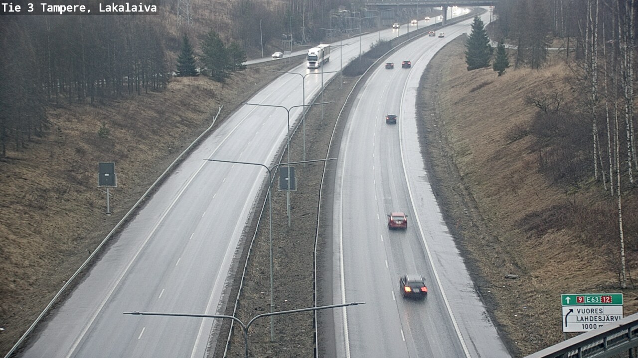 Kelikamerat Kuva Tie 3 Tampere, Lakalaiva, Tampere, Pirkanmaa