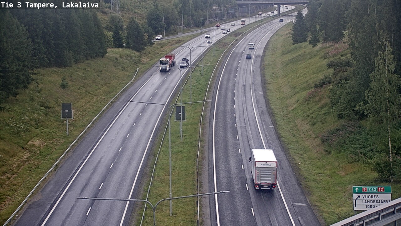 Weather Camera Image Road 3 Tampere, Lakalaiva, Tampere, Pirkanmaa
