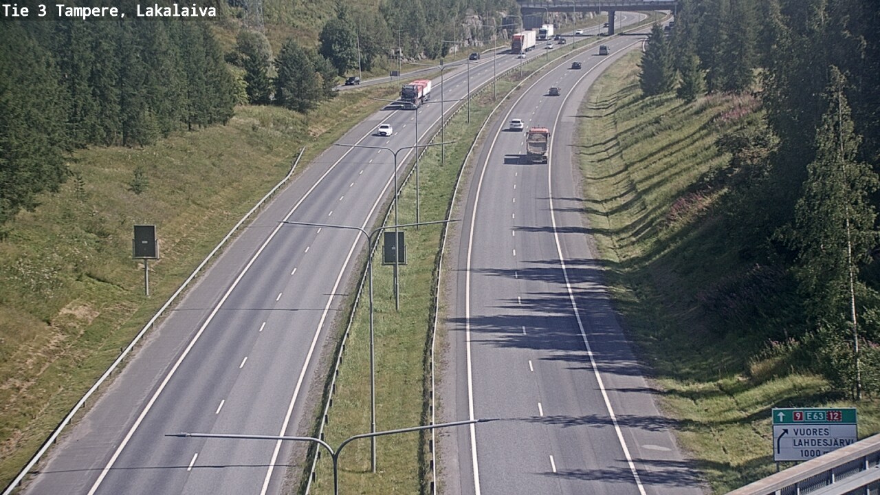 Kelikamerat Kuva Tie 3 Tampere, Lakalaiva, Tampere, Pirkanmaa