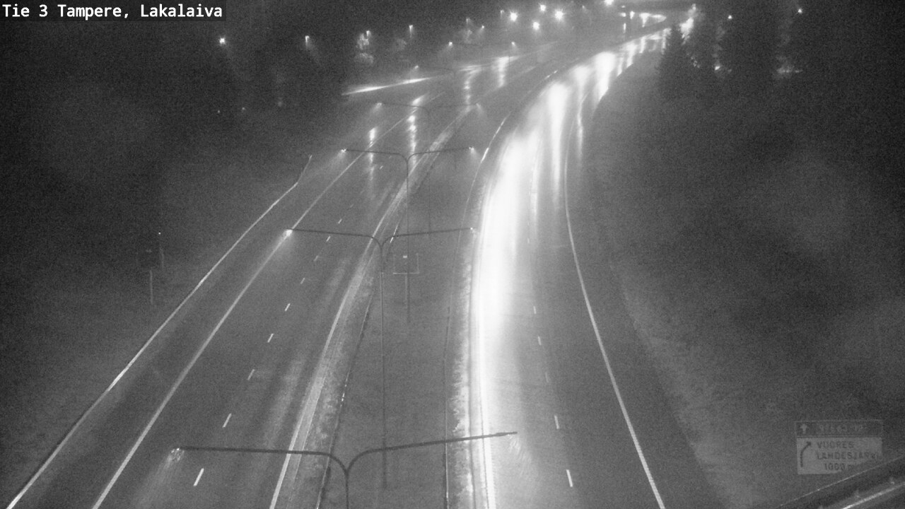 Weather Camera Image Road 3 Tampere, Lakalaiva, Tampere, Pirkanmaa
