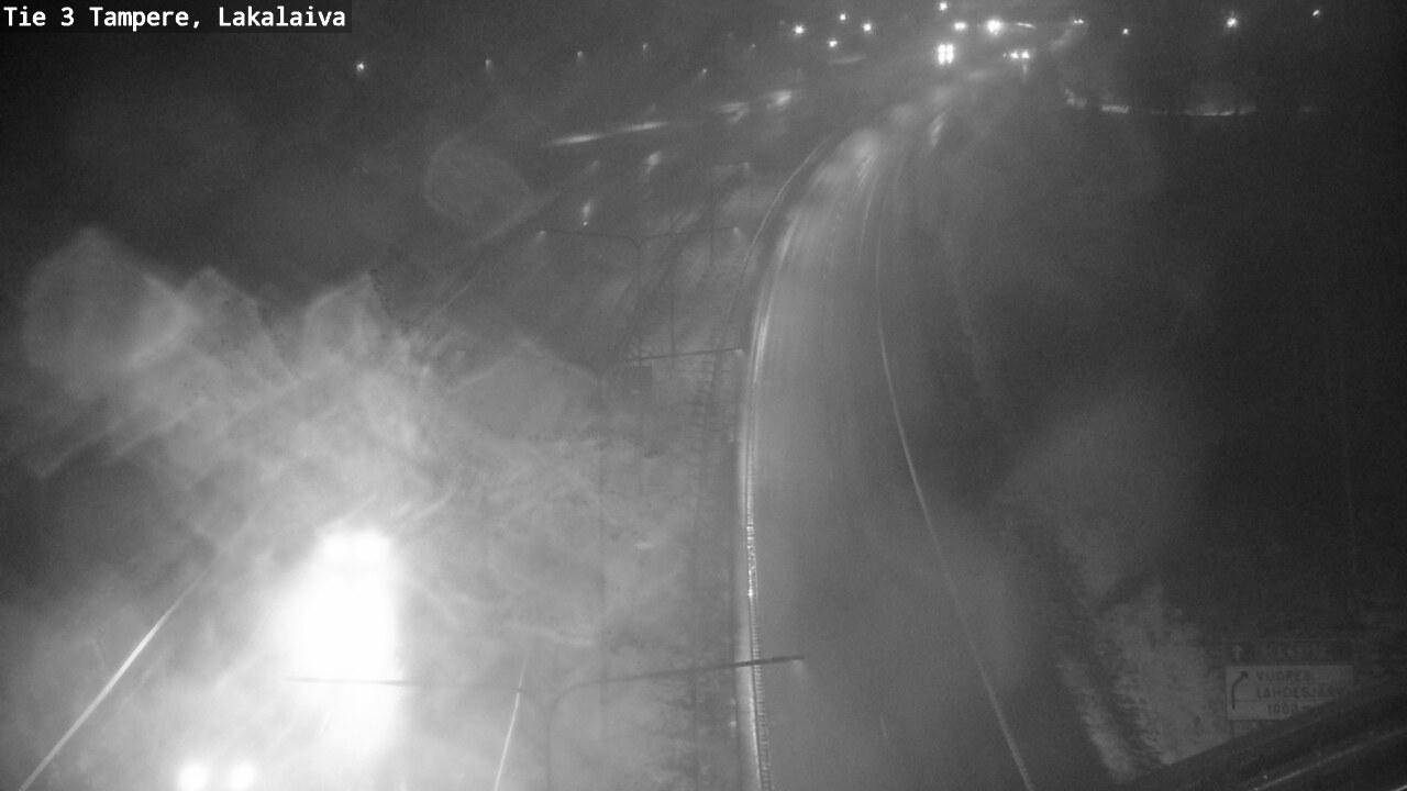 Weather Camera Image Väg 3 Tammerfors, Lakalaiva, Tampere, Pirkanmaa