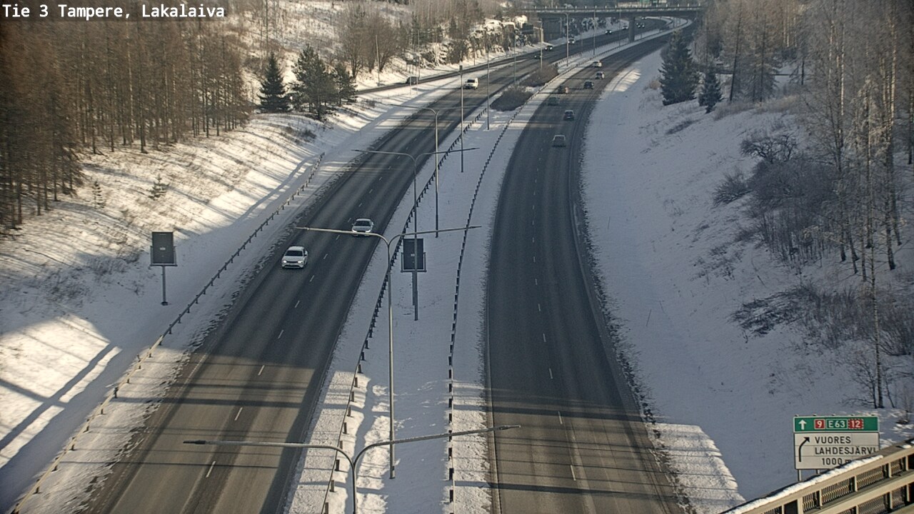 Kelikamerat Kuva Tie 3 Tampere, Lakalaiva, Tampere, Pirkanmaa