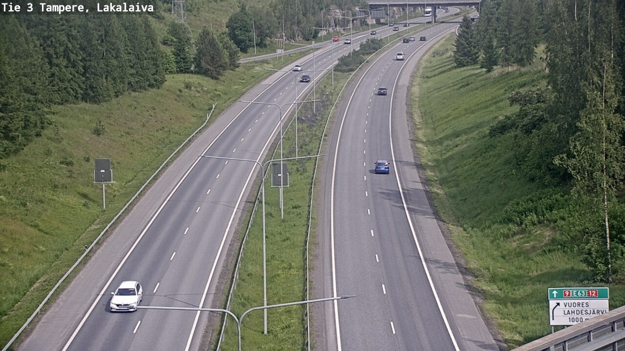 Kelikamerat Kuva Tie 3 Tampere, Lakalaiva, Tampere, Pirkanmaa