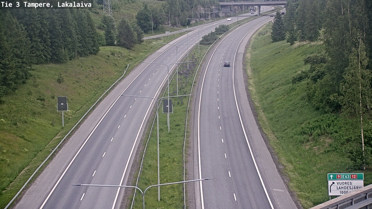 Kelikamerat Kuva Tie 3 Tampere, Lakalaiva, Tampere, Pirkanmaa