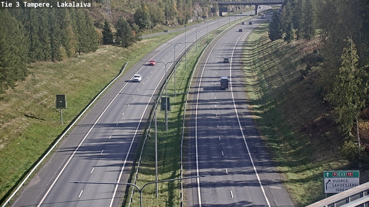 Kelikamerat Kuva Tie 3 Tampere, Lakalaiva, Tampere, Pirkanmaa