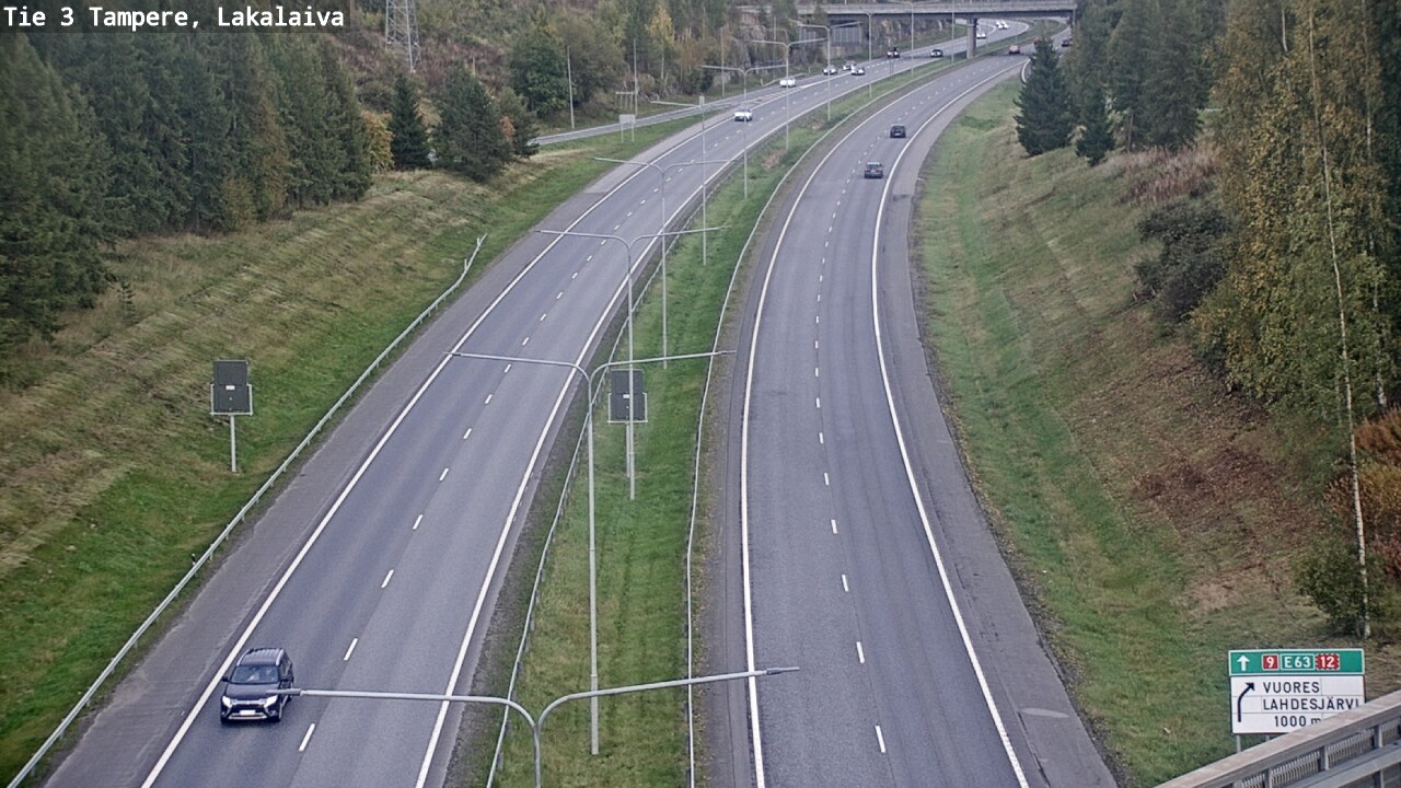 Weather Camera Image Road 3 Tampere, Lakalaiva, Tampere, Pirkanmaa