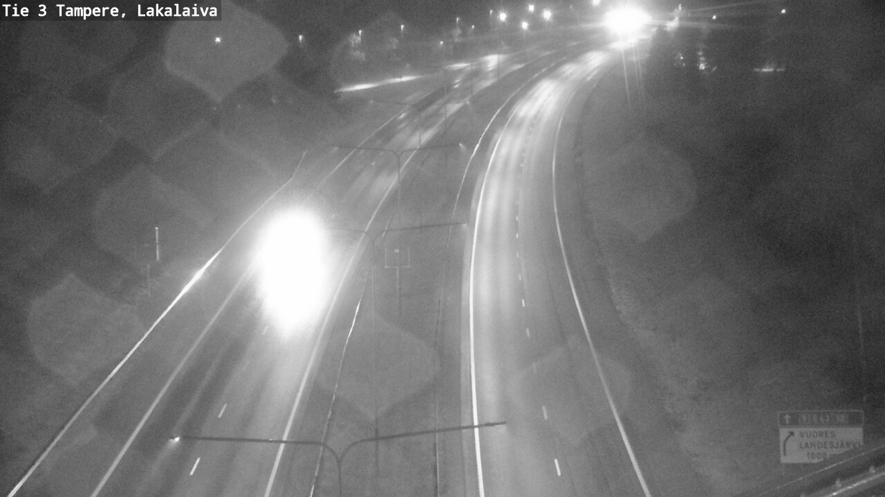 Weather Camera Image Road 3 Tampere, Lakalaiva, Tampere, Pirkanmaa