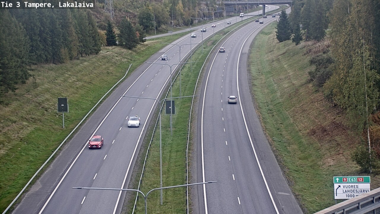 Weather Camera Image Road 3 Tampere, Lakalaiva, Tampere, Pirkanmaa