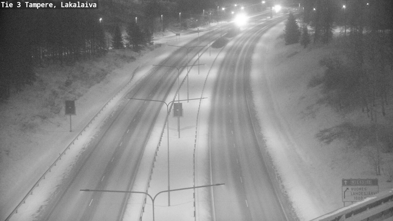 Kelikamerat Kuva Tie 3 Tampere, Lakalaiva, Tampere, Pirkanmaa