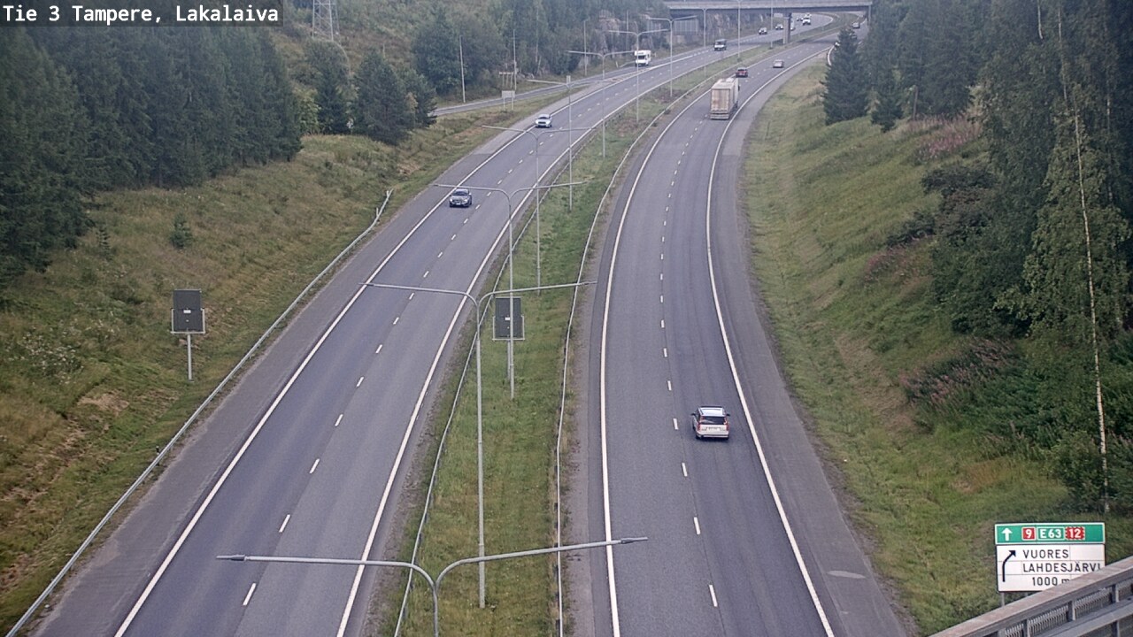 Kelikamerat Kuva Tie 3 Tampere, Lakalaiva, Tampere, Pirkanmaa