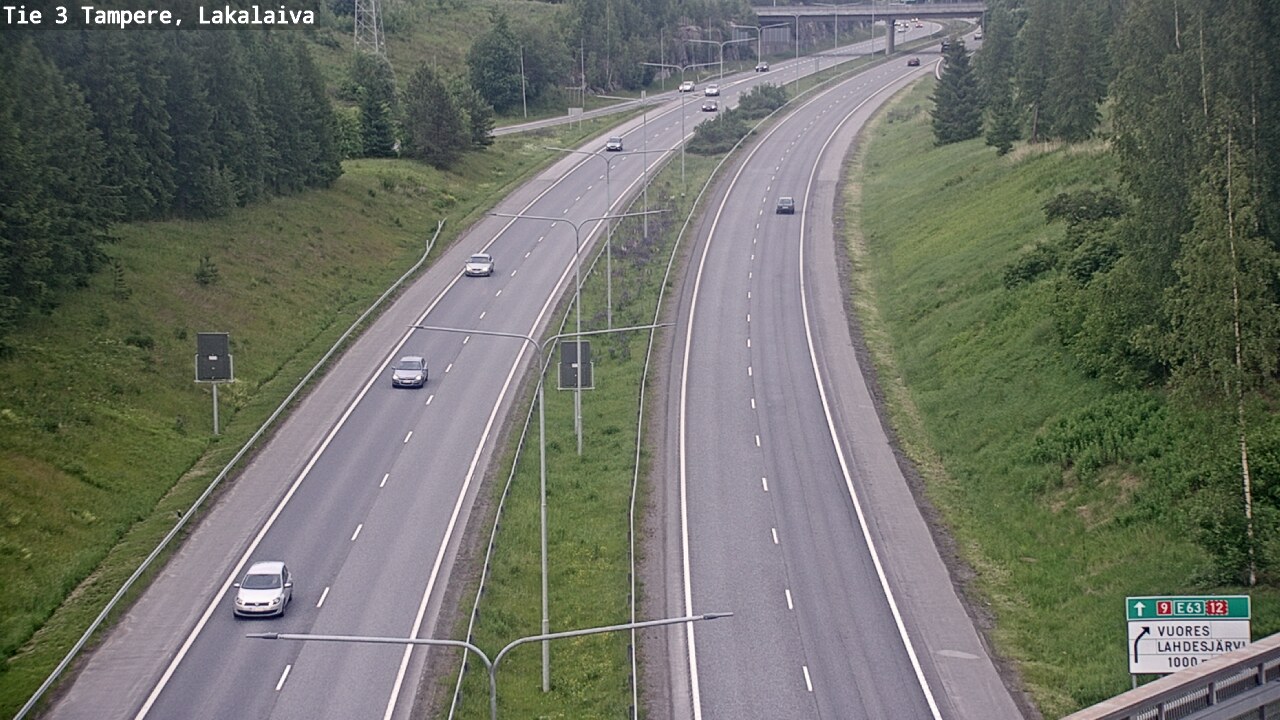 Kelikamerat Kuva Tie 3 Tampere, Lakalaiva, Tampere, Pirkanmaa