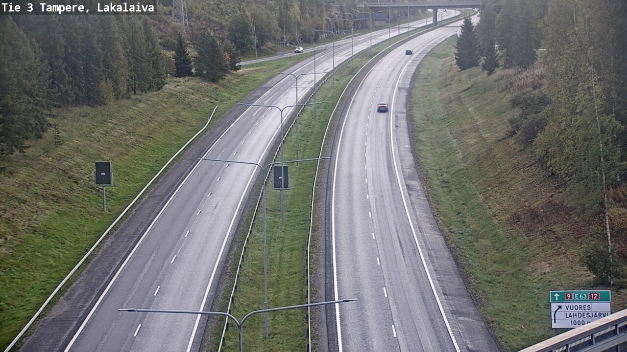 Kelikamerat Kuva Tie 3 Tampere, Lakalaiva, Tampere, Pirkanmaa