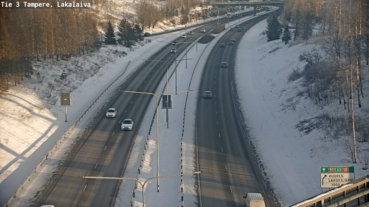 Kelikamerat Kuva Tie 3 Tampere, Lakalaiva, Tampere, Pirkanmaa