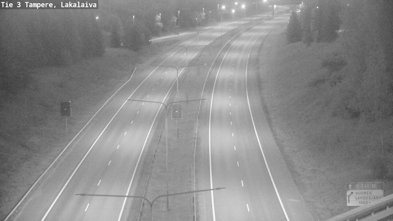 Kelikamerat Kuva Tie 3 Tampere, Lakalaiva, Tampere, Pirkanmaa