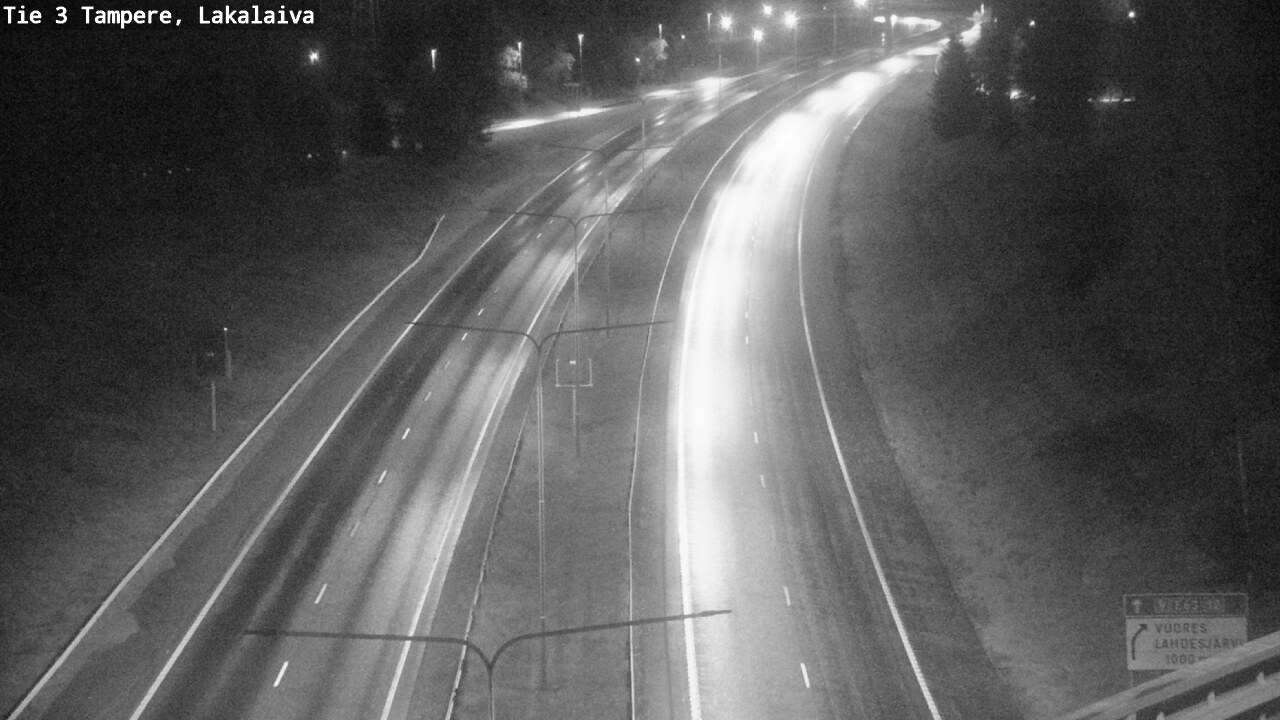 Weather Camera Image Road 3 Tampere, Lakalaiva, Tampere, Pirkanmaa