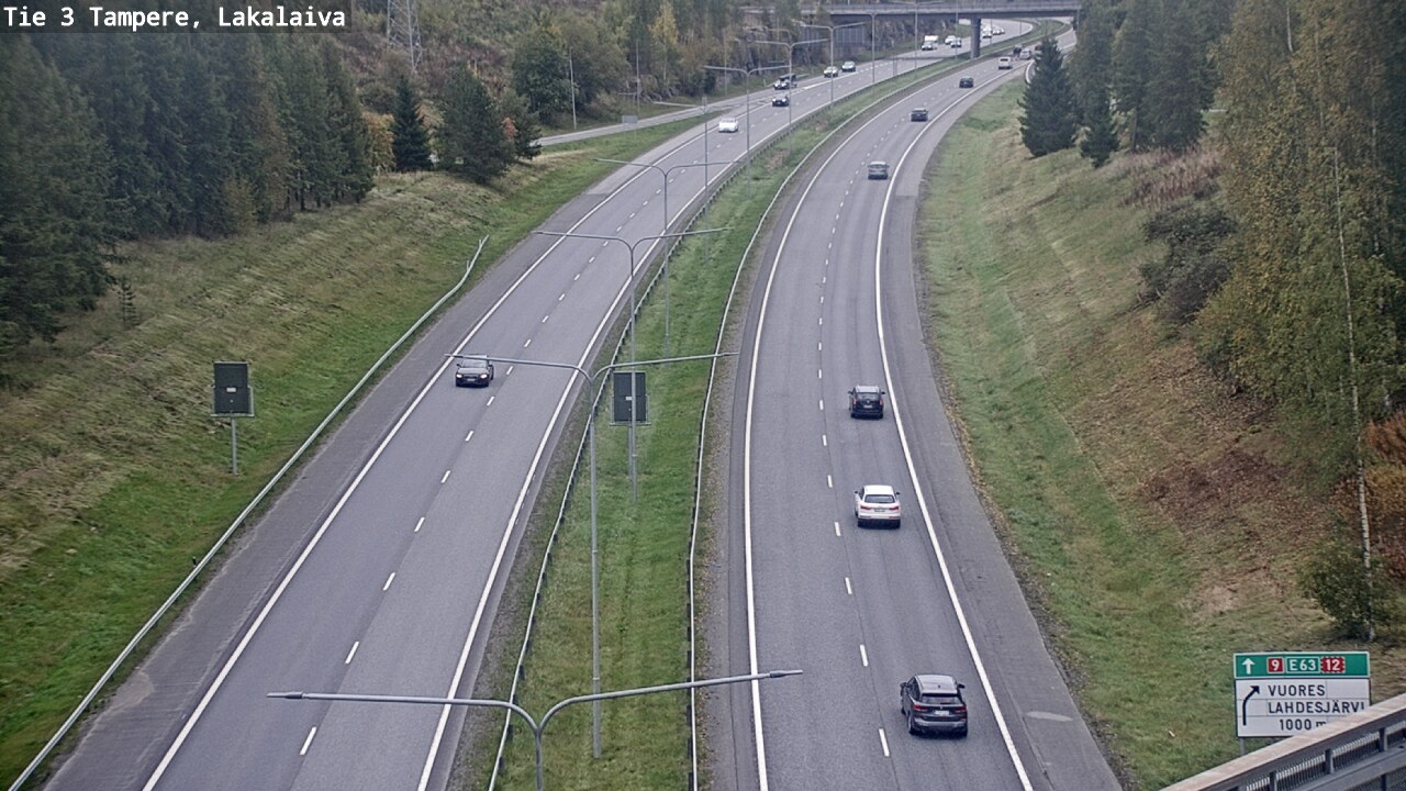 Weather Camera Image Road 3 Tampere, Lakalaiva, Tampere, Pirkanmaa