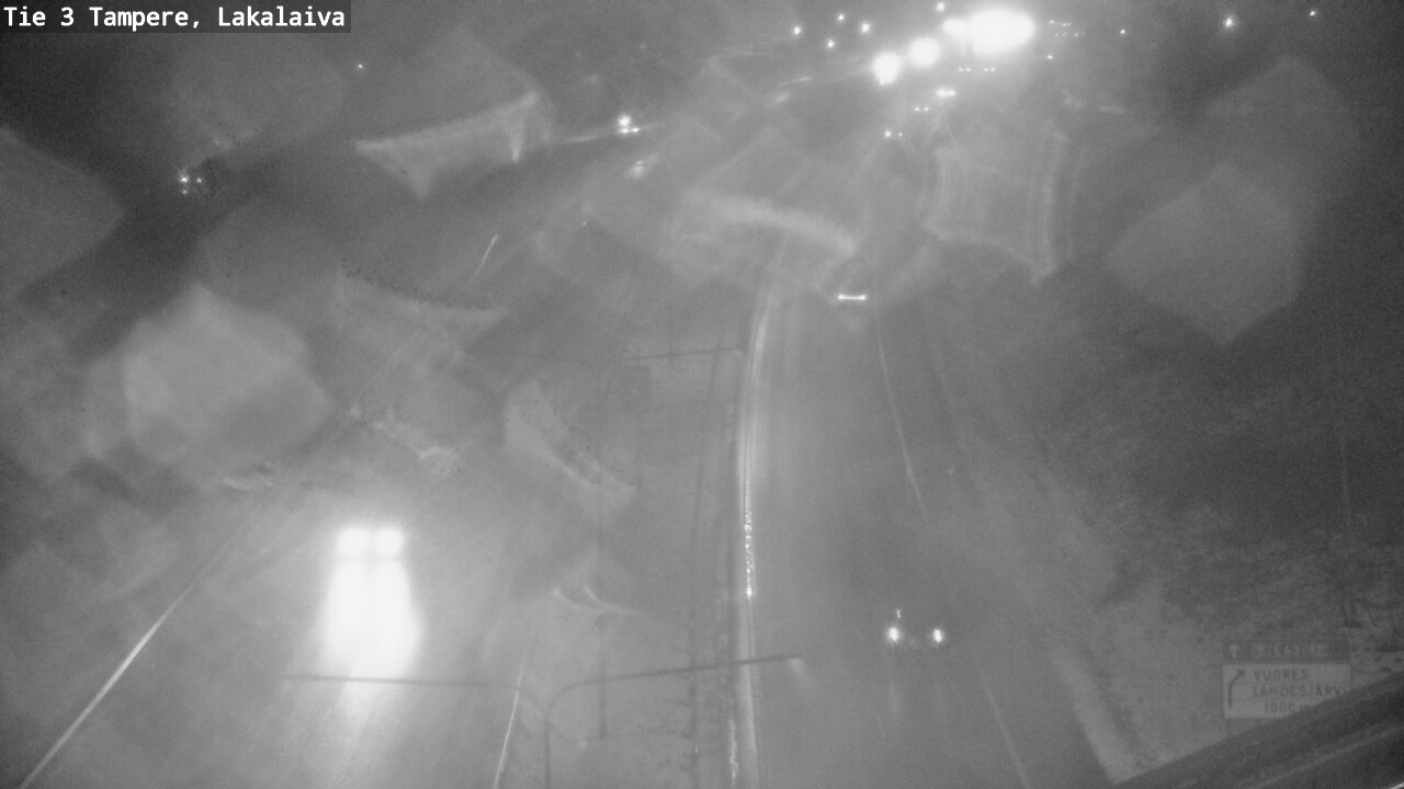 Weather Camera Image Väg 3 Tammerfors, Lakalaiva, Tampere, Pirkanmaa