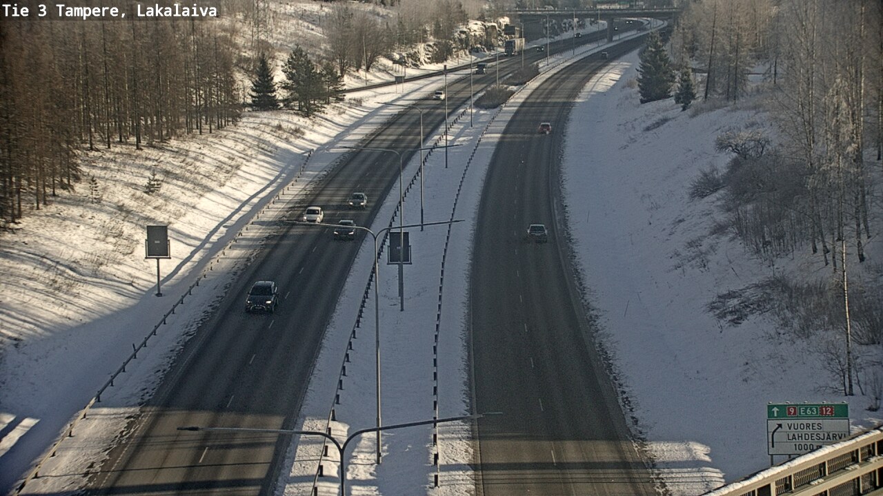 Kelikamerat Kuva Tie 3 Tampere, Lakalaiva, Tampere, Pirkanmaa