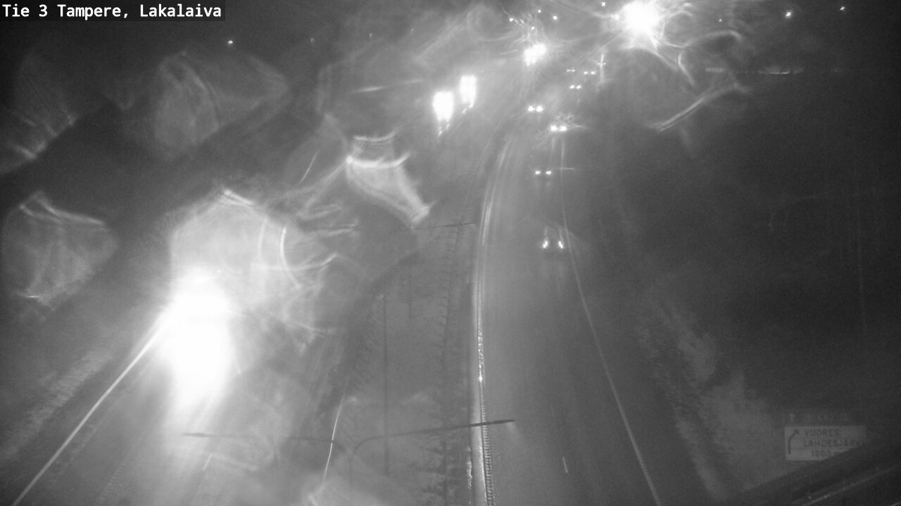 Weather Camera Image Väg 3 Tammerfors, Lakalaiva, Tampere, Pirkanmaa