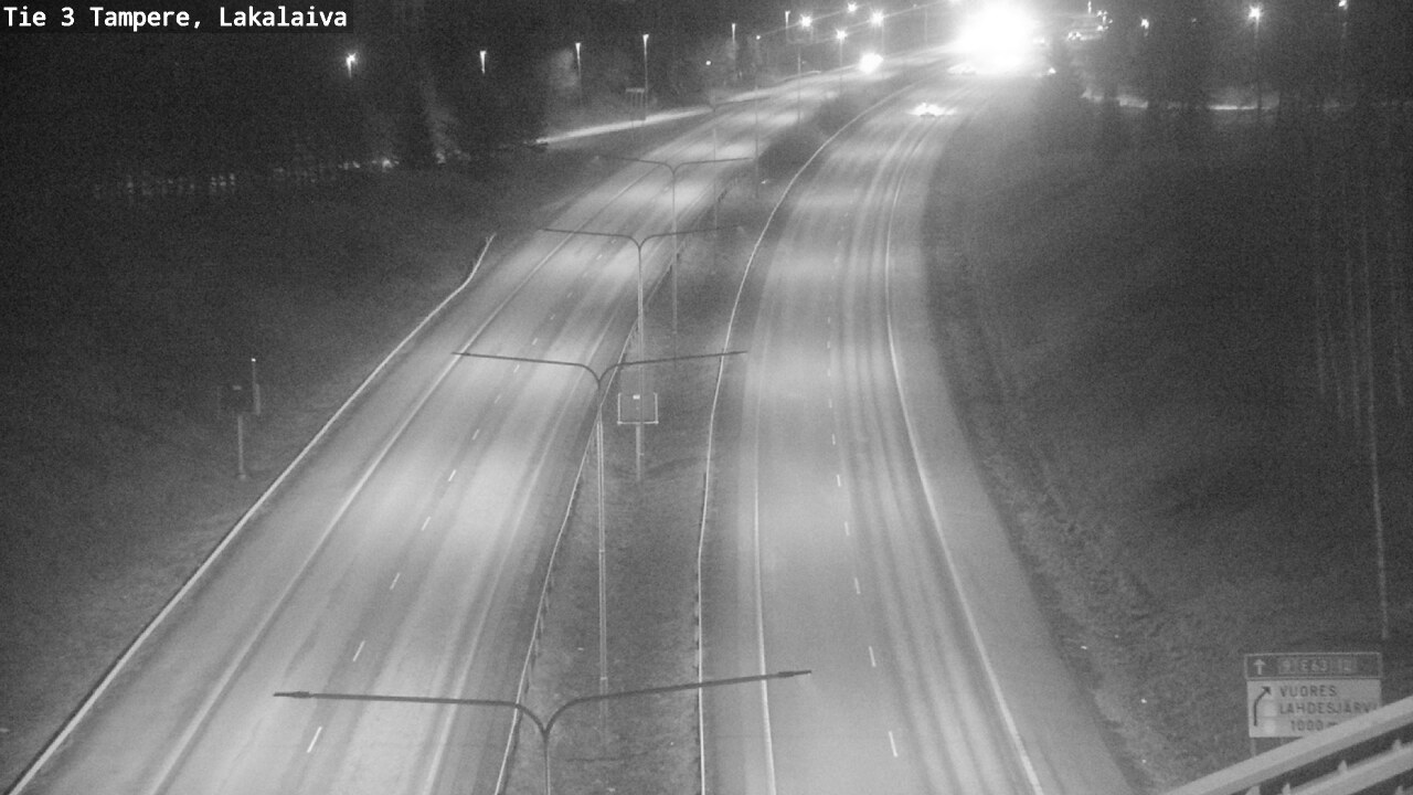 Weather Camera Image Road 3 Tampere, Lakalaiva, Tampere, Pirkanmaa