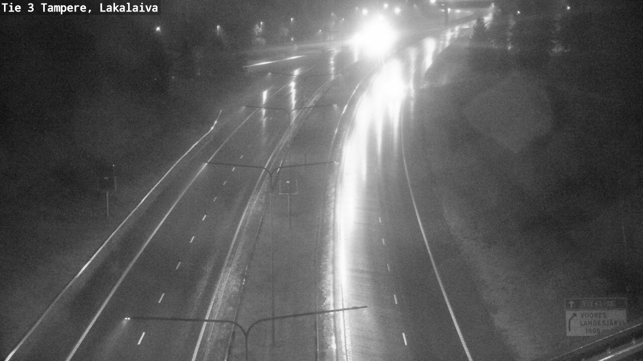Weather Camera Image Road 3 Tampere, Lakalaiva, Tampere, Pirkanmaa