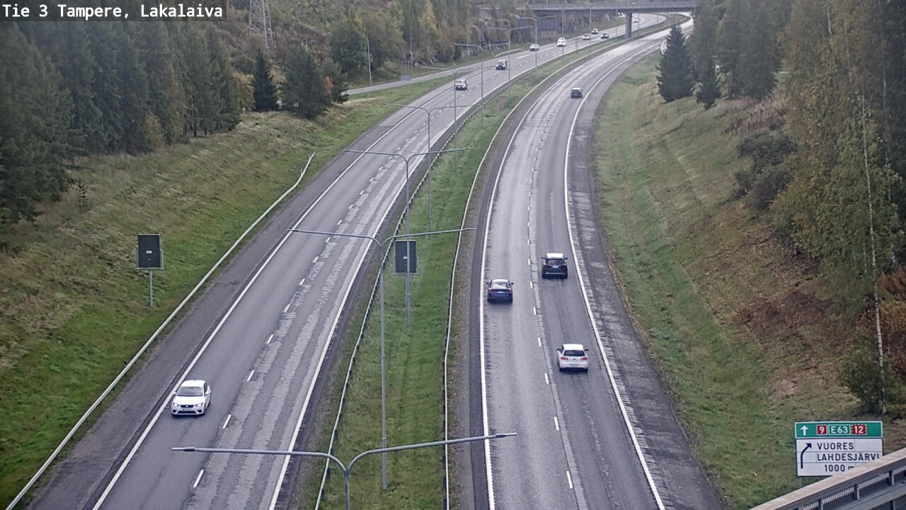 Kelikamerat Kuva Tie 3 Tampere, Lakalaiva, Tampere, Pirkanmaa