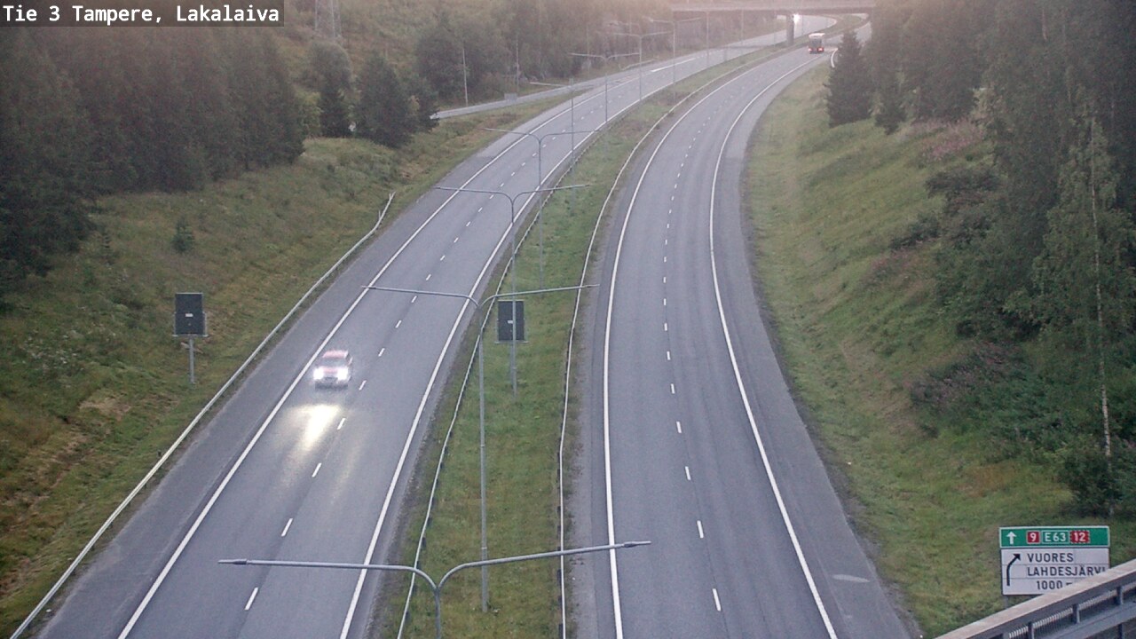 Kelikamerat Kuva Tie 3 Tampere, Lakalaiva, Tampere, Pirkanmaa