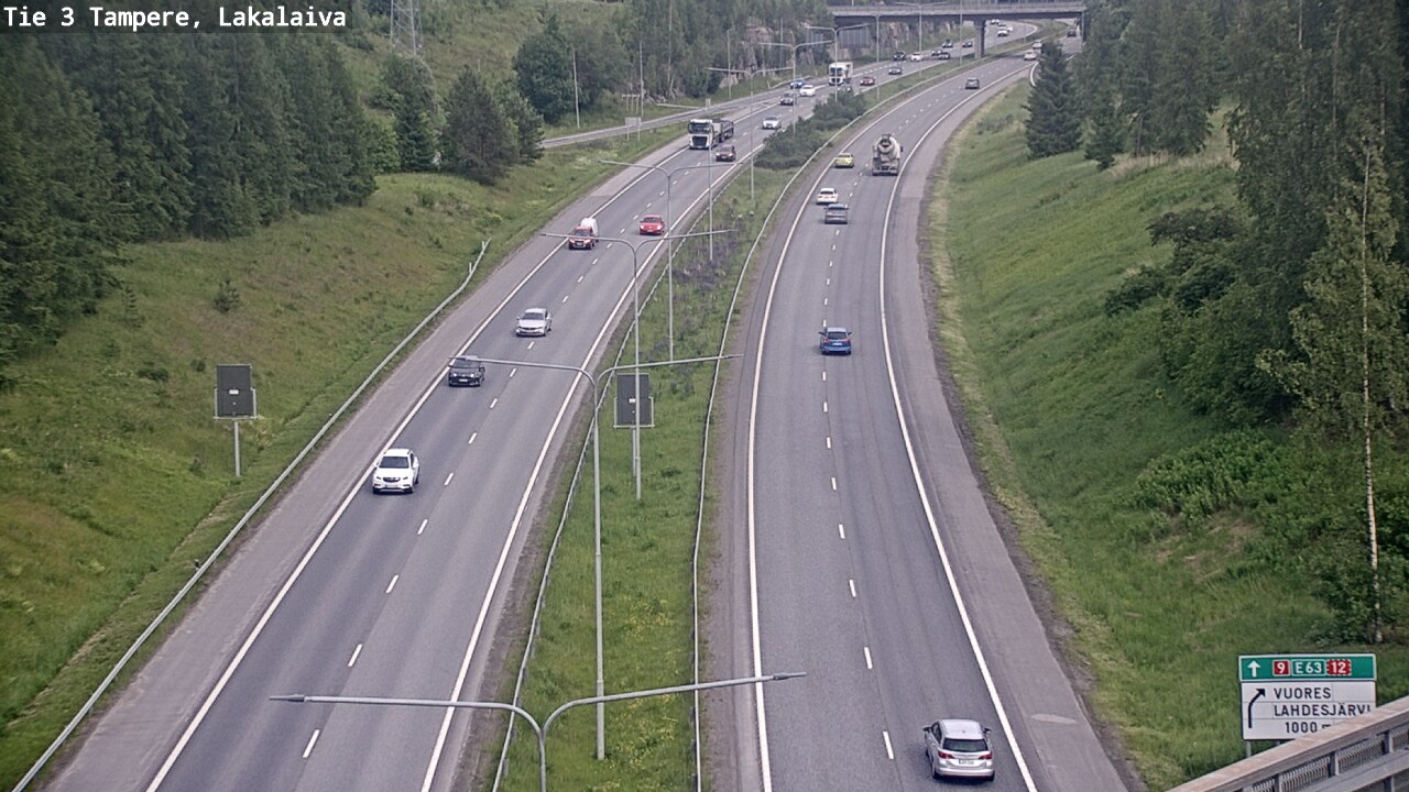 Kelikamerat Kuva Tie 3 Tampere, Lakalaiva, Tampere, Pirkanmaa