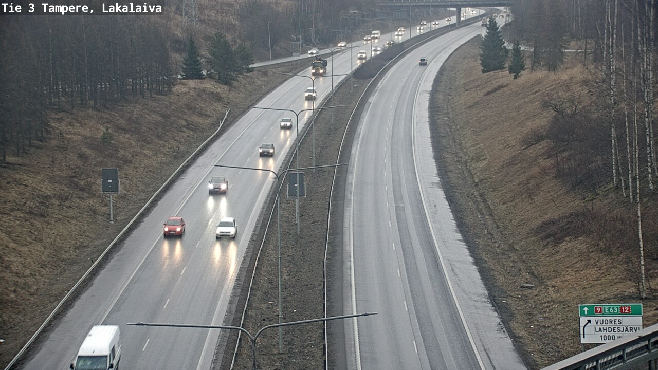 Kelikamerat Kuva Tie 3 Tampere, Lakalaiva, Tampere, Pirkanmaa