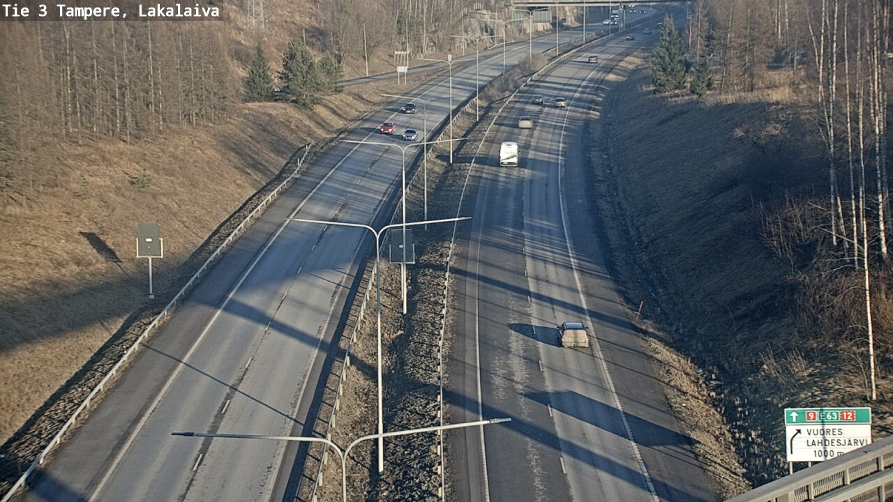 Weather Camera Image Road 3 Tampere, Lakalaiva, Tampere, Pirkanmaa